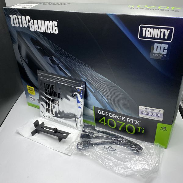 ZOTAC 〔中古〕GeForce RTX 4070Ti Trinity OC ZT-D40710J-10P（中古