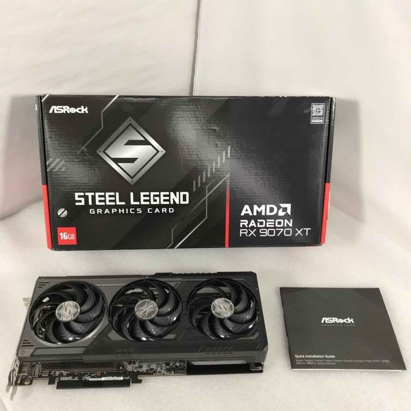 ASRock 〔中古〕Radeon RX9070XT SLD 16G（中古保証1ヶ月間