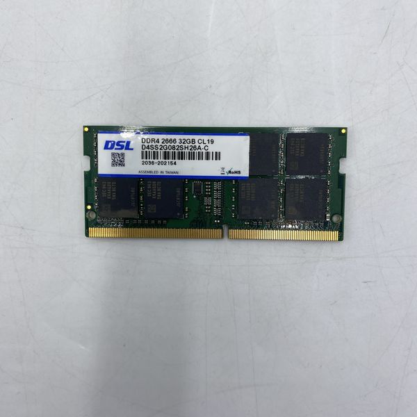 ノーブランド 〔中古〕260pin DDR4 2666 PC4-21300 32GB for NOTE