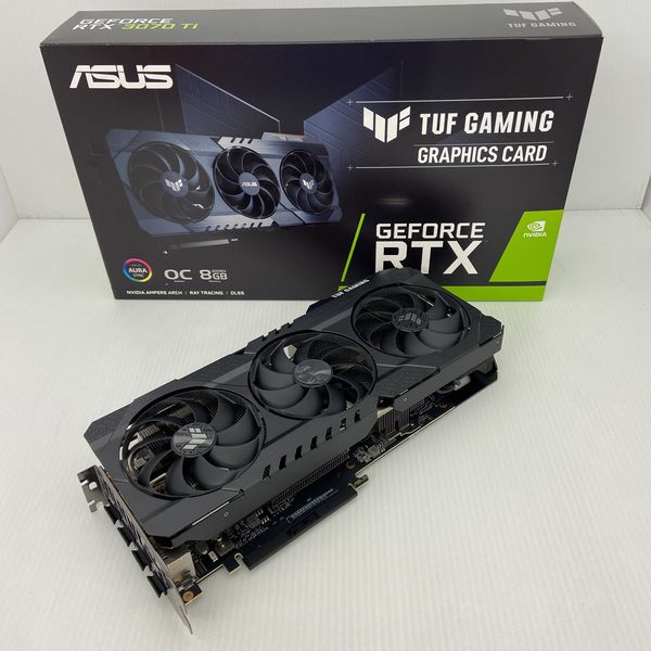 ASUS 〔中古〕GeForce RTX 3070Ti TUF-RTX3070TI-O8G-V2-GAMING（中古
