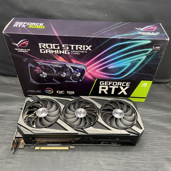 ASUS 〔中古〕GeForce RTX 3080 ROG-STRIX-RTX3080-O10G-V2-GAMING