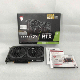 MSI 〔中古〕GeForce RTX 3060Ti VENTUS 2X 8G OCV1 LHR（中古保証1