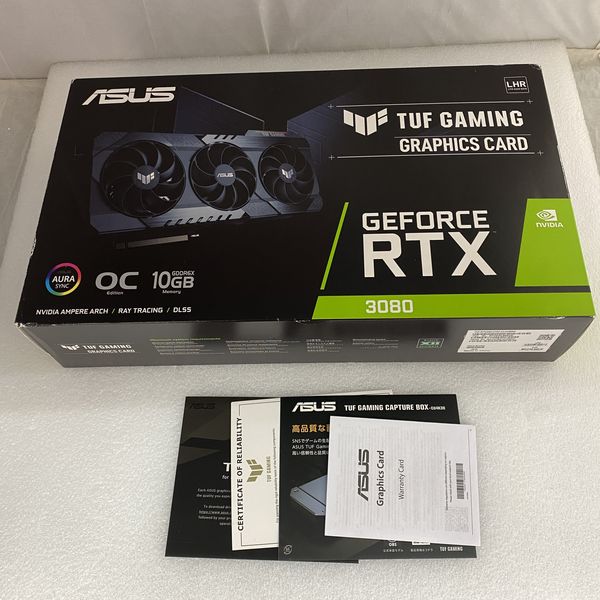 ASUS 〔中古〕TUF-RTX3080-O10G-V2-GAMING（中古保証1ヶ月間