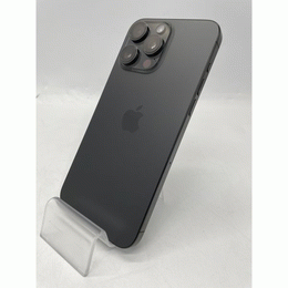 APPLE 〔中古〕iPhone15 Pro Max 256GB MU6P3J/A BlackTitanium 国内