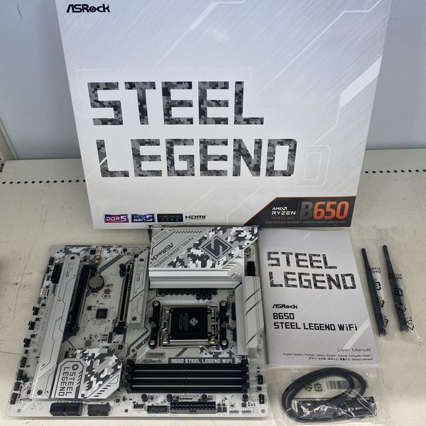 ASRock 〔中古〕B650 Steel Legend WiFi（中古保証1ヶ月間