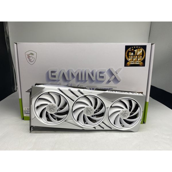 MSI 〔中古〕GeForceRTX4070Ti SUPER 16G GAMIG X SLIM WHITE（中古 