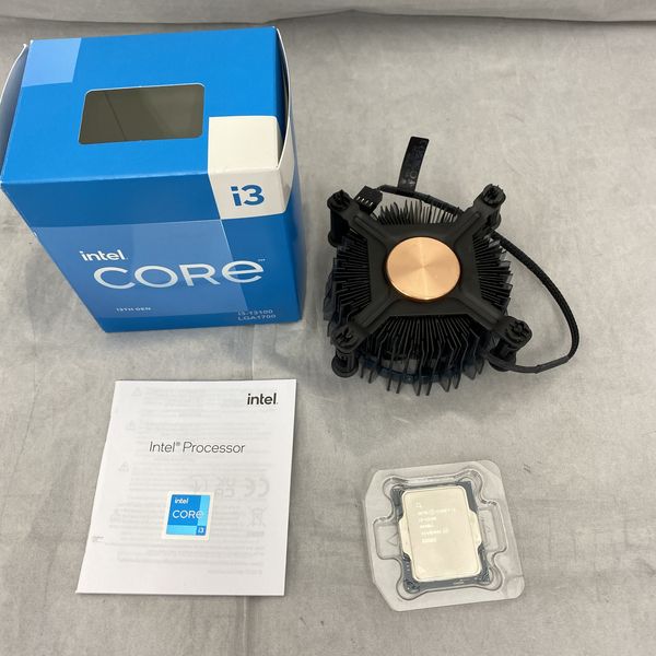 Intel 〔中古〕インテル® Core™ i3-13100 プロセッサー BOX（中古保証1