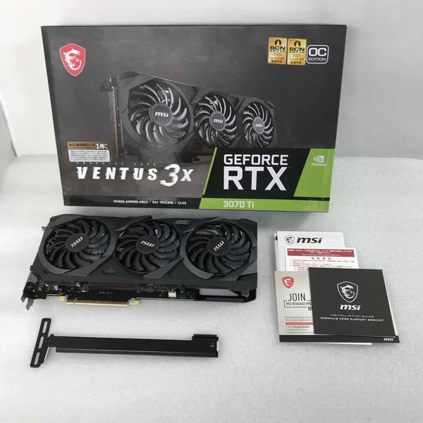 MSI 〔中古〕GeForce RTX 3070 Ti VENTUS 3X 8G OC（中古保証1ヶ月間