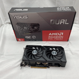ASUS 〔中古〕DUAL-RX7600-O8G-EVO（中古保証1ヶ月間） | パソコン工房