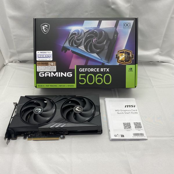 MSI 〔中古〕GeForce RTX5060 8G GAMING OC（中古保証1ヶ月間