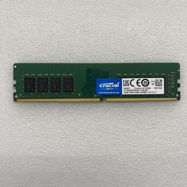 Crucial 〔中古〕デスクトップPC用 DDR4 2400 16GB SPD（中古保証1ヶ月