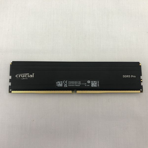 Crucial 〔中古〕デスクトップPC用 DDR5 5600 32GB XMP・EXPO（中古