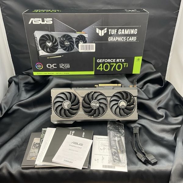 ASUS 〔中古〕GeForce RTX4070Ti TUF-RTX4070TI-O12G-GAMING（中古保証