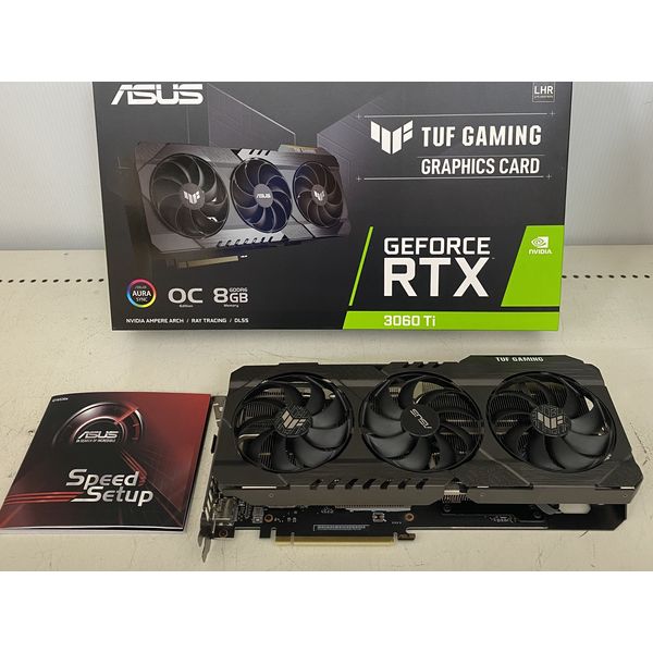 ASUS 〔中古〕GeForce RTX3060Ti TUF-RTX3060TI-O8G-V2-GAMING（中古
