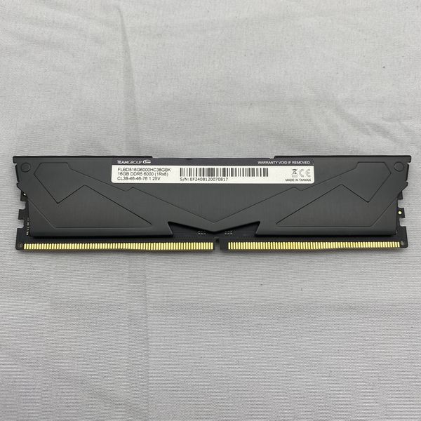 TEAM 〔中古〕デスクトップPC用 DDR5 6000 16GB XMP・EXPO（中古保証1