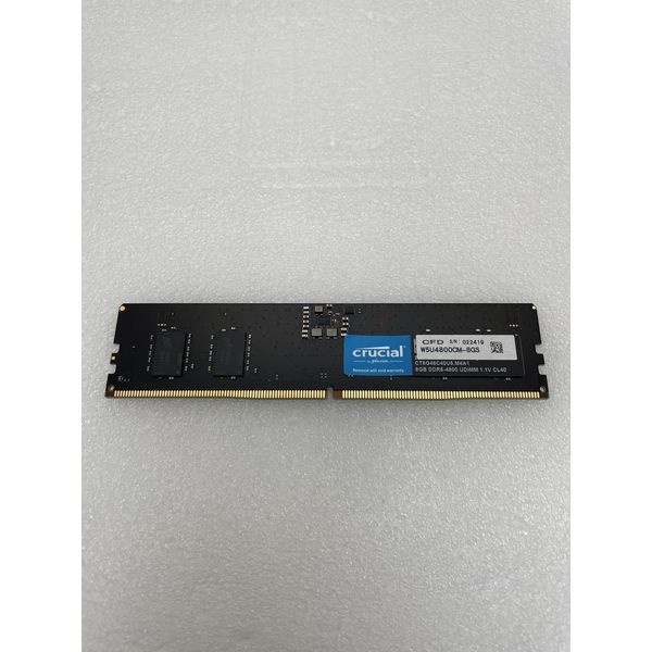 ノーブランド 〔中古〕288Pin DDR5 4800 PC5-38400 8GB（中古保証1ヶ月