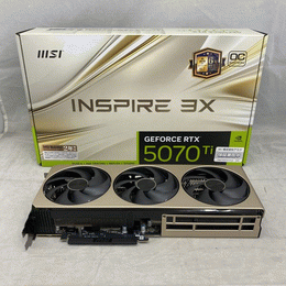 MSI 〔中古〕GeForceRTX5070Ti16GINSPIRE3XOC（中古保証1ヶ月間