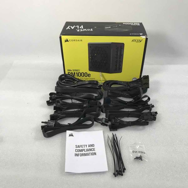 Corsair 〔中古〕1000W 電源ユニット RM1000e ATX 3.0 CP-9020264-JP