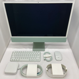 APPLE 〔中古〕iMac (24-inch・M1・2021) MGPH3J/A グリーン Apple M1