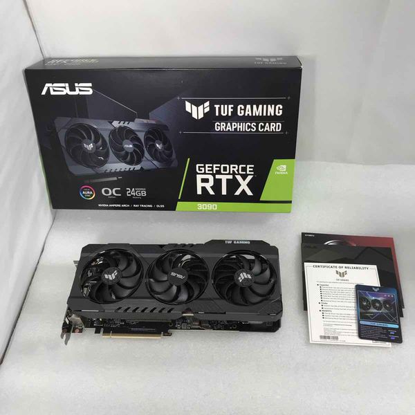 【中古】TUF-RTX3090-O24G-GAMING ASUS 〔中古〕GeForce RTX3090 TUF-RTX3090-O24G-GAMING（中古保証1