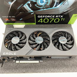 GIGABYTE RTX4070Ti EAGLE OC 12G 中古 動作確認済 GIGABYTE 〔中古〕GeForce RTX 4070 Ti EAGLE OC 12G（中古保証1ヶ月間