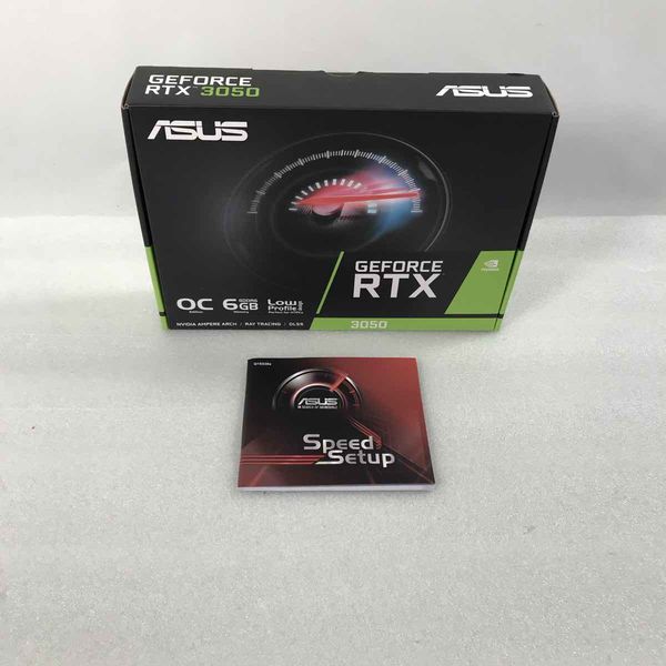 ASUS GeForce RTX3050 LP 中古動作品 ASUS 〔中古〕GeForce RTX3050 6GB RTX3050-O6G-LP-BRK（中古保証1ヶ月