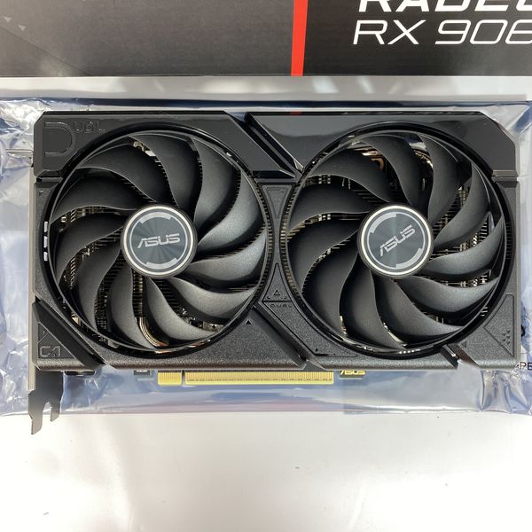 ASUS 〔中古〕Radeon RX 9060 XT DUAL-RX9060XT-16G（中古保証1ヶ月間