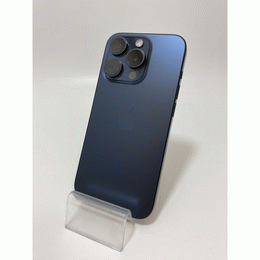 APPLE 〔中古〕iPhone15Pro 128GB ﾌﾞﾗｯｸﾁﾀﾆｳﾑ MTU73J/A SIMﾌﾘｰ版（中古