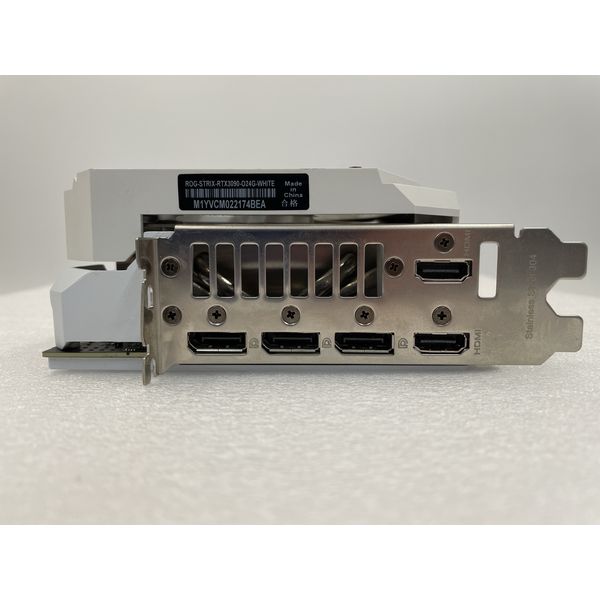 ROG-STRIX-RTX3090-O24G-WHITE 中古品 ASUS 〔中古〕GeForce RTX3090 ROG-STRIX-RTX3090-O24G-WHITE（中古