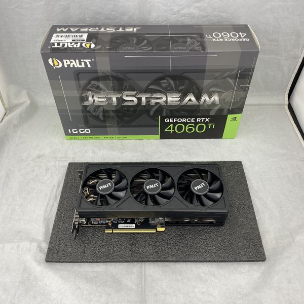Palit 〔中古〕GeForce RTX4060Ti JetStream 16GB NE6406T019T1-1061J
