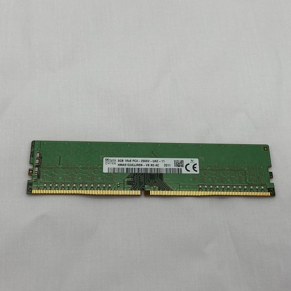 SK Hynix 〔中古〕デスクトップPC用 DDR4 2666 8GB SPD（中古保証1ヶ月