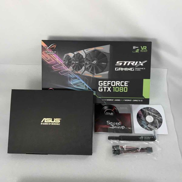 ASUS 〔中古〕GeForce GTX1080 ROG STRIX-GTX1080-A8G-GAMING（中古