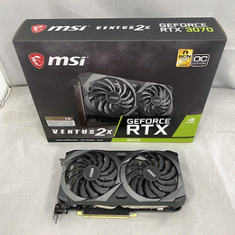 MSI 〔中古〕GeForce RTX 3070 Ti VENTUS 3X 8G OC（中古1ヶ月保証