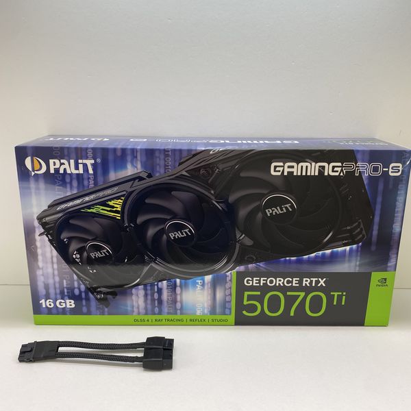 Palit 〔中古〕RTX5070Ti GAMINGPRO-S 16GB（中古保証1ヶ月間