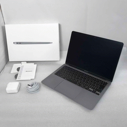 APPLE 〔中古〕MacBook Air (M1・2020) MGN63J/A スペースグレイ Apple
