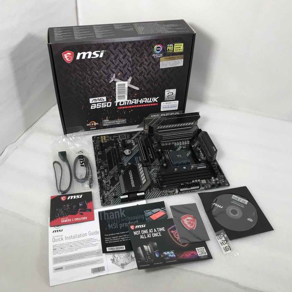 MAG B550 TOMHAK(中古) MSI 〔中古〕MAG B550 TOMAHAWK（中古保証1ヶ月間） | パソコン工房