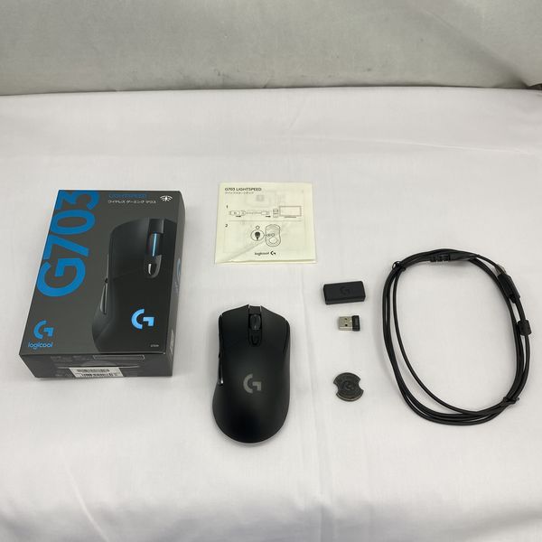 【中古】 ゲーミングマウス G703 ロジクール 〔中古〕G703 HERO LIGHTSPEED Wireless Gaming Mouse
