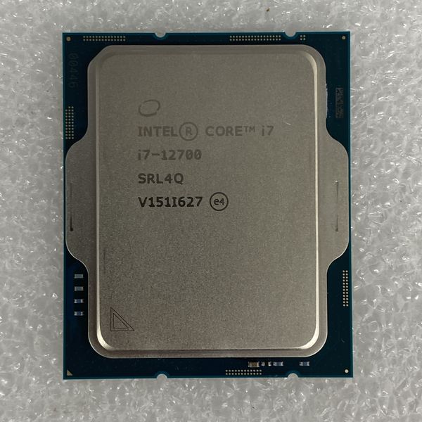【動作品取出】Intel Corei7 12700 中古 Intel 〔中古〕インテル® Core™ i7-12700 プロセッサー Bulk(中古保証1