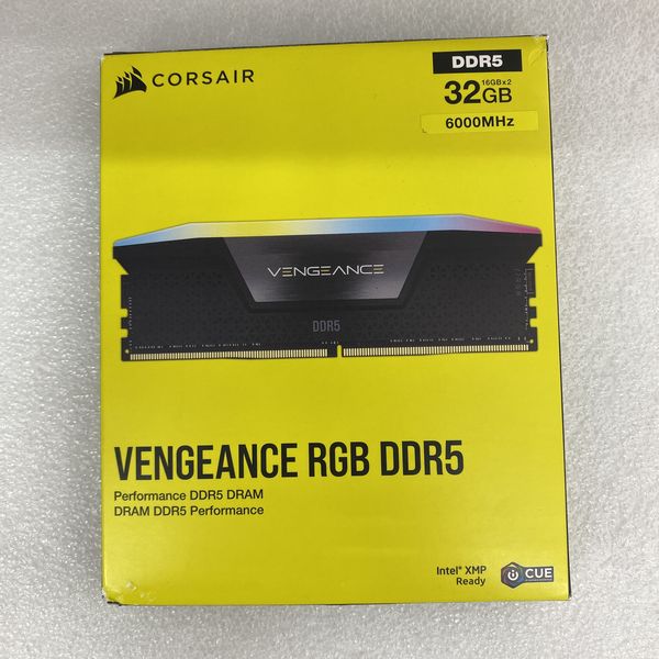 DDR5 6000 32GB(16GB×2) 中古美品 Corsair 〔中古〕デスクトップPC用 DDR5 6000 16GB 2枚組 XMP（中古