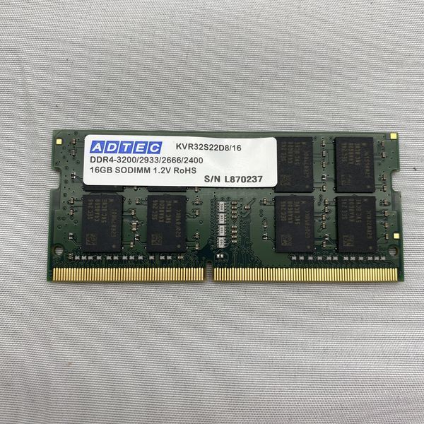 ノーブランド 〔中古〕ノートPC用 DDR4 3200 16GB SPD（中古保証1ヶ月