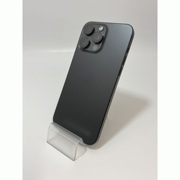 APPLE 〔中古〕iPhone15 Pro Max 512GB MU6U3J/A BlackTitanium 国内