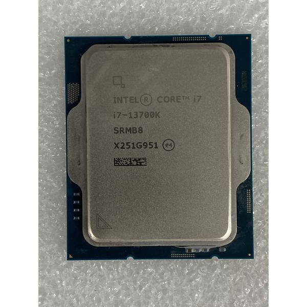 (中古) i7-13700K Core Intel Intel Gen 13th 1700 LGA Cores, 16 5.4GHz, Processor i7-13700K Core CPU