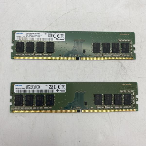 DDR4 2666 中古　２枚 ノーブランド 〔中古〕デスクトップPC用 DDR4 2666 16GB 2枚組 SPD