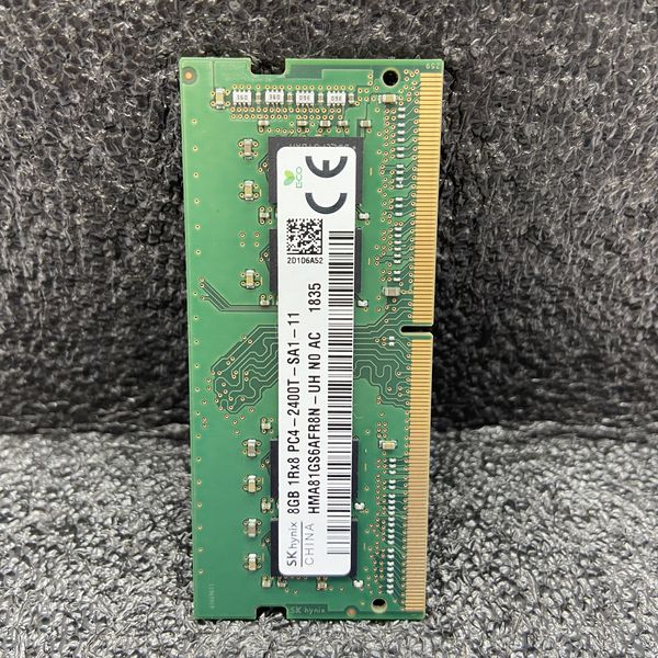 【動作確認済】SK Hynix DDR4-2400T 8GB ノート用2枚組 SK hynix ddr4 16gb ノート SK HYNIX PC4-2400T 8GB 2枚で 16GB DDR4