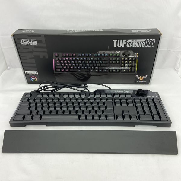 [中古]ASUS ディスプレイ・スピーカー・キーボード・マウスなど周辺機器セット ASUS 〔中古〕RA04 TUF GAMING K1/JP（中古保証1ヶ月間） | パソコン