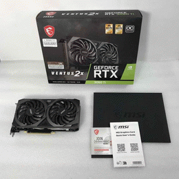 MSI 〔中古〕RTX3060 Ti VENTUS 2X 8GD6X OC（中古保証1ヶ月間