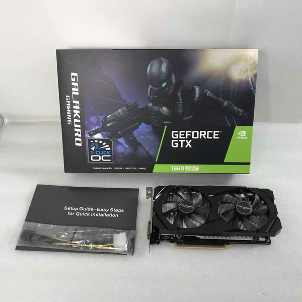 玄人志向 〔中古〕GeForce GTX1660 SUPER GG-GTX1660SP-E6GB/DF（中古