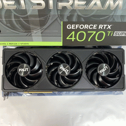 Palit RTX4070 ti super 16GB中古品 中古】Palit GeForce RTX 4070 Ti SUPER ED47TS019T2-1043A
