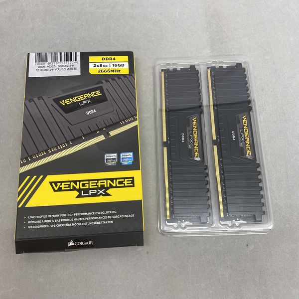 ノーブランド 〔中古〕デスクトップPC用 DDR4 2666 8GB 2枚組 XMP