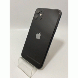 APPLE 〔中古〕iPhone11 128GB MWM02J/A Black auSIMロック解除品